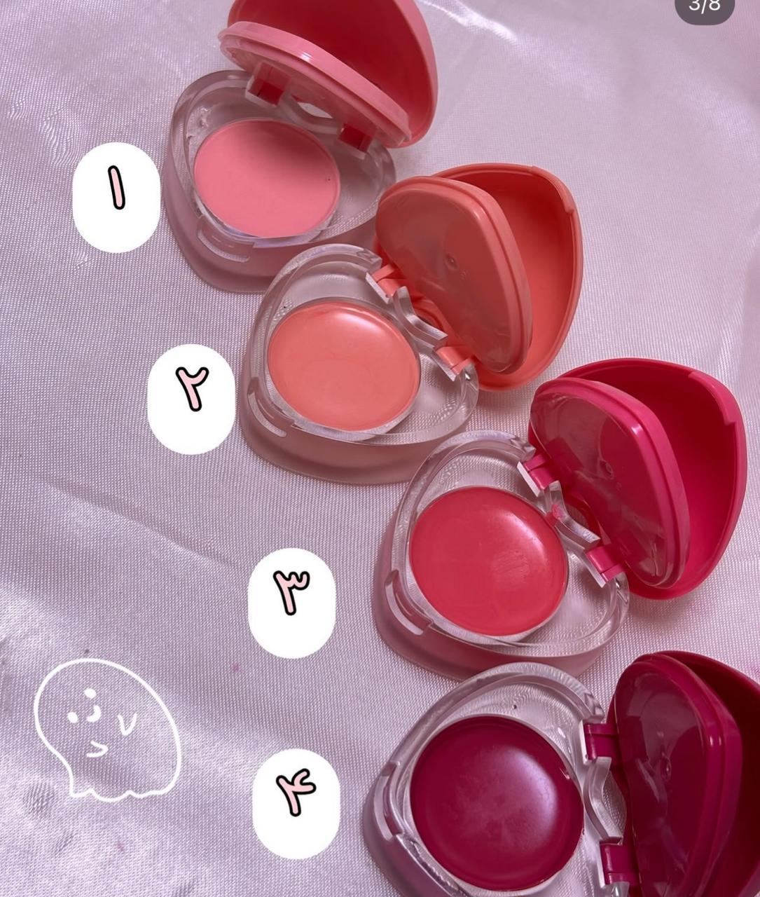 Romantic Rain Lip Clay 4pcs set