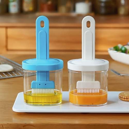 Complete BBQ Accessories 1 Piece Portable Grill 1 Piece Oil Spray Bottle 1 Piece Oil Bottle with Brush 1 Piece BBQ Clip Folder Grill (Pack of 6) Barbecue Skewers Stainless Steel Sticks