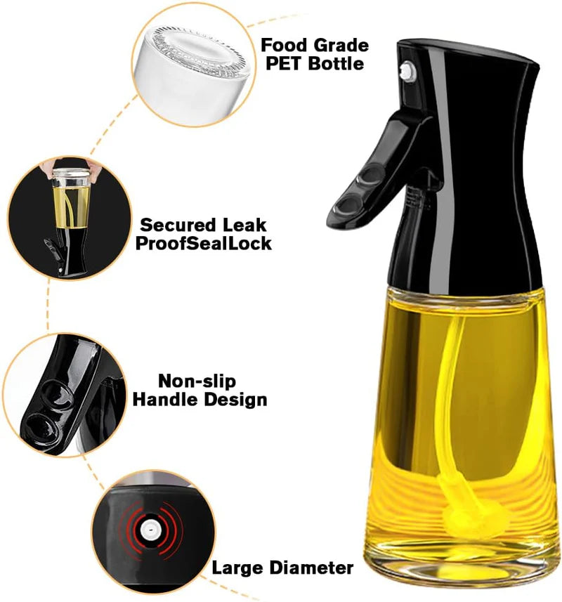 Complete BBQ Accessories 1 Piece Portable Grill 1 Piece Oil Spray Bottle 1 Piece Oil Bottle with Brush 1 Piece BBQ Clip Folder Grill (Pack of 6) Barbecue Skewers Stainless Steel Sticks