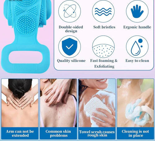 Back Bath Belt Silicone