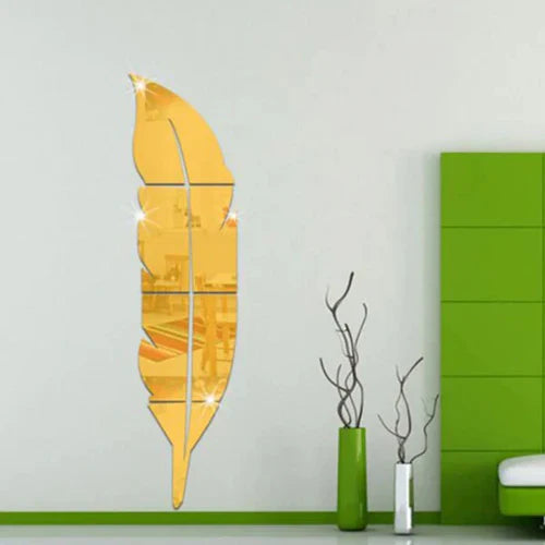 3D Acrylic Decor Mirror Wall Sticker for Dining Room Wall Decor  for Dining Room Wall Decor