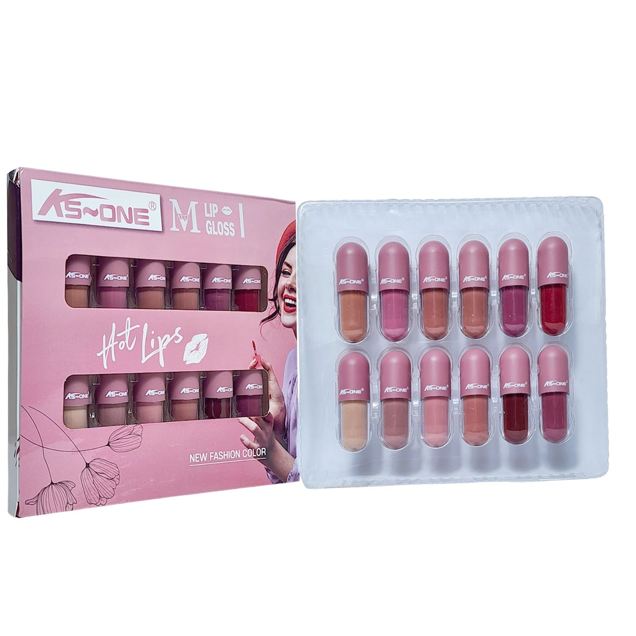 Ks One 12 pcs Matte Lip Gloss