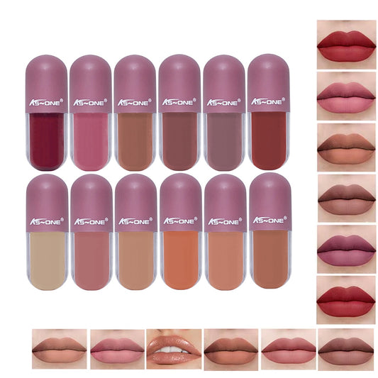 Ks One 12 pcs Matte Lip Gloss