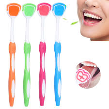 Tongue Scraper, Tongue Cleaning Brush