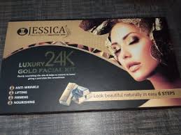 Jessica  Luxury 24k Gold facial kit