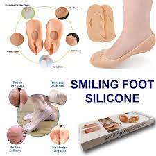Anti Crack Full Length Silicone Foot Protector Moisturizing Socks for Foot-Care and Heel Cracks, heel pain.